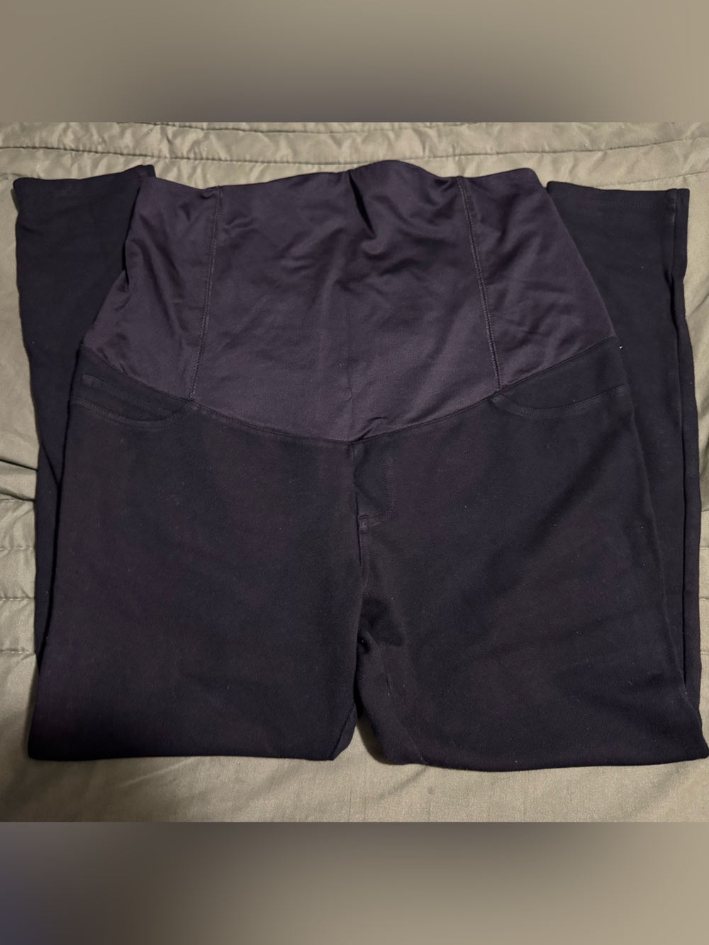 Isabel Maternity by Ingrid & Isabel Black Maternity Leggings - Picture 2 of 4